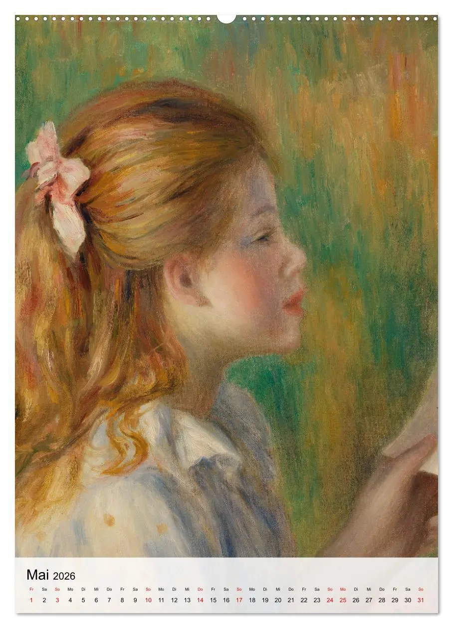 Bild: 9783516500363 | Die kleinen Musen des Monsieur Renoir (Wandkalender 2026 DIN A2...