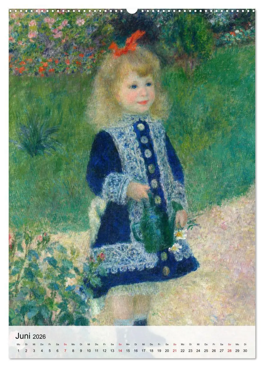 Bild: 9783516500363 | Die kleinen Musen des Monsieur Renoir (Wandkalender 2026 DIN A2...