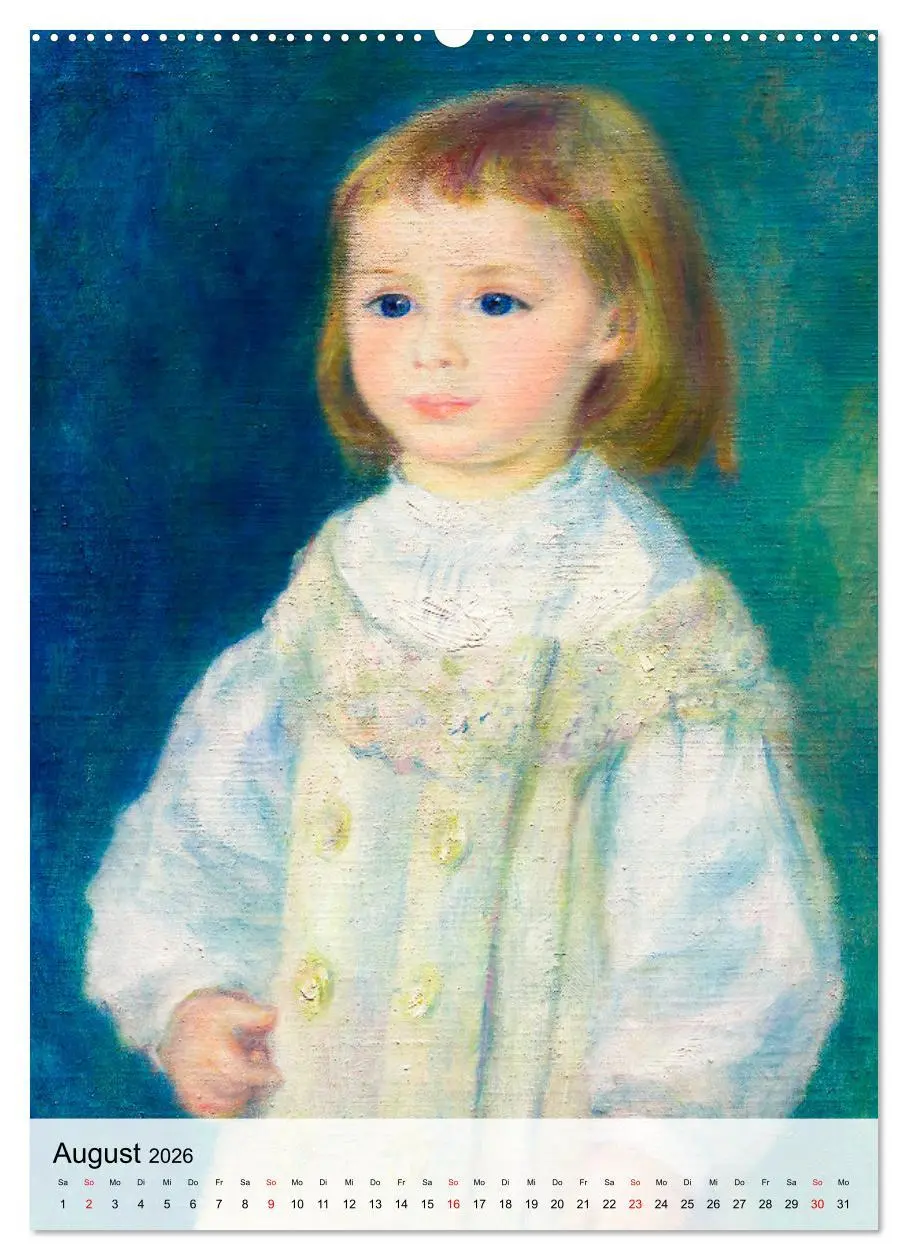 Bild: 9783516500363 | Die kleinen Musen des Monsieur Renoir (Wandkalender 2026 DIN A2...