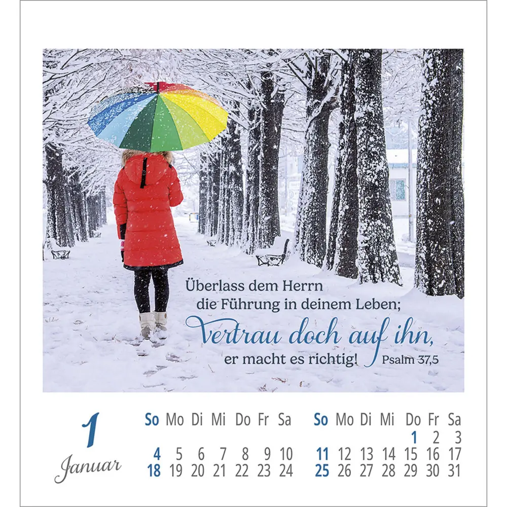 Bild: 9783754890363 | Lieblingsworte umgeben dich 2026 | Aufkleber-Kalender | Kalender
