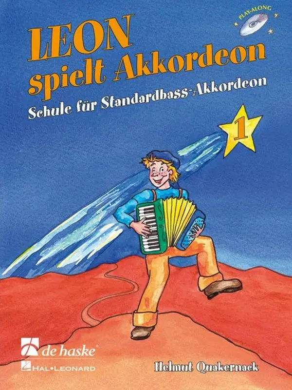 Cover: 9789043130363 | Leon spielt Akkordeon 1 | Helmut Quakernack | Buch + CD | 2011
