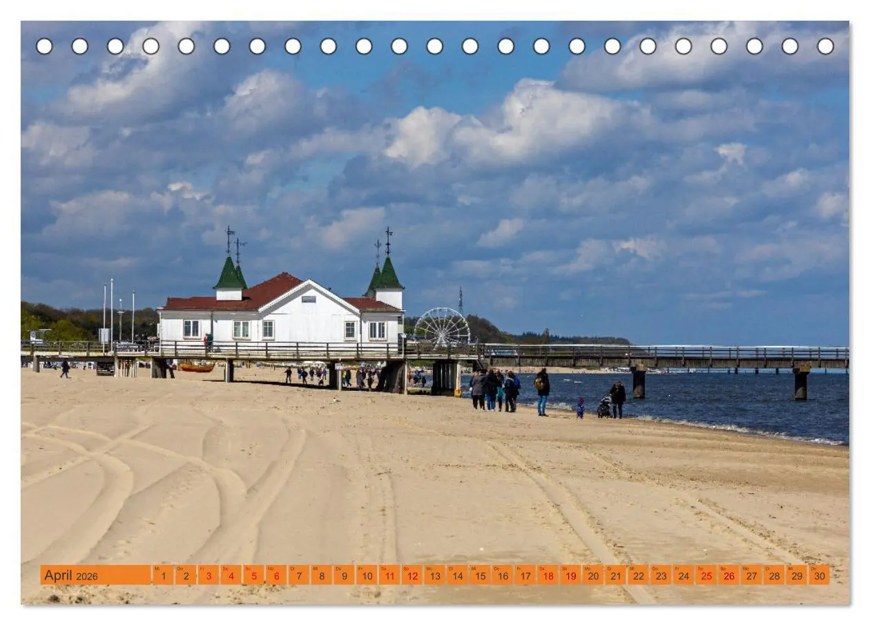 Bild: 9783457400463 | Mein Kaiserbad Ahlbeck (Tischkalender 2026 DIN A5 quer), CALVENDO...