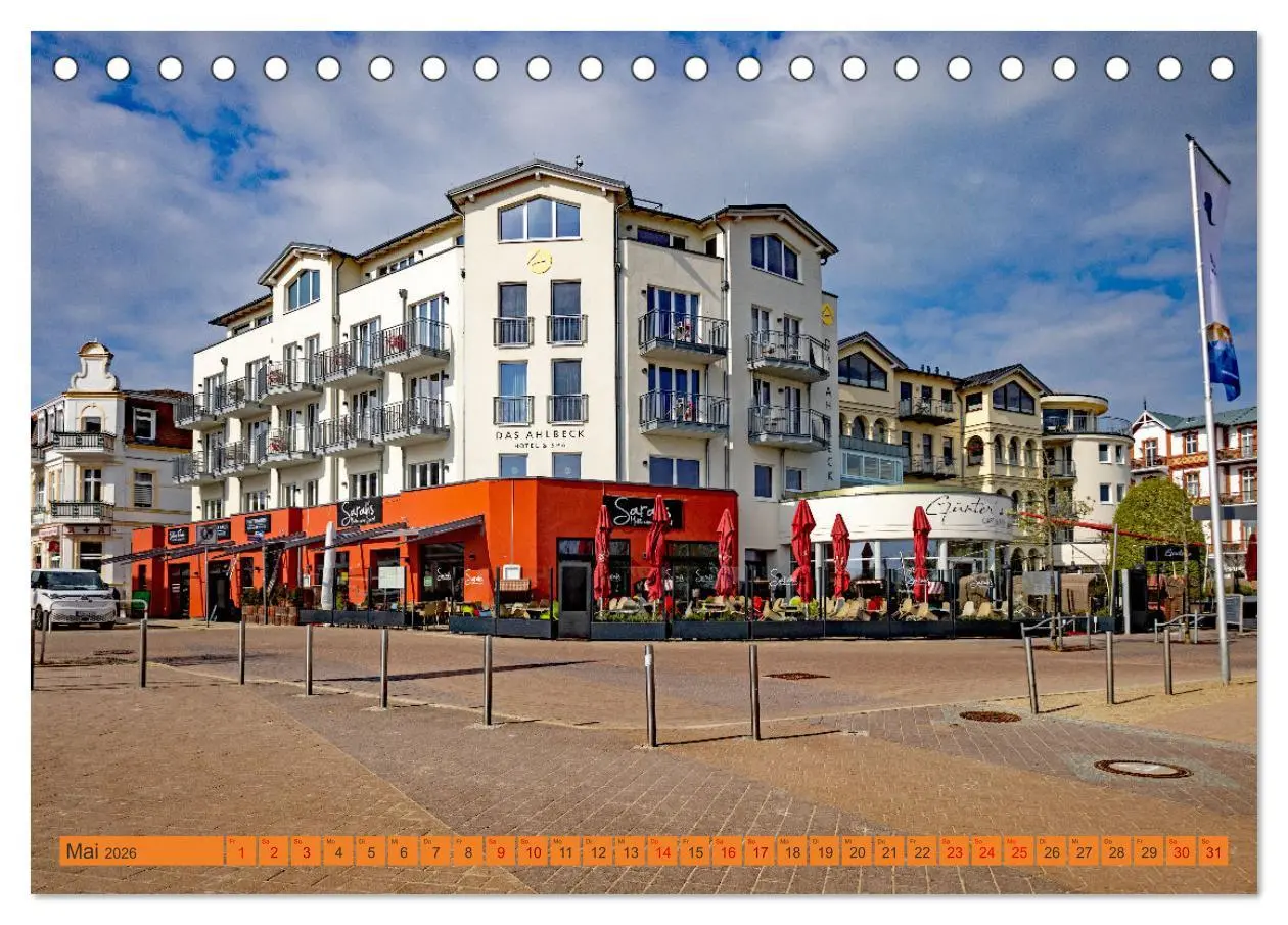 Bild: 9783457400463 | Mein Kaiserbad Ahlbeck (Tischkalender 2026 DIN A5 quer), CALVENDO...