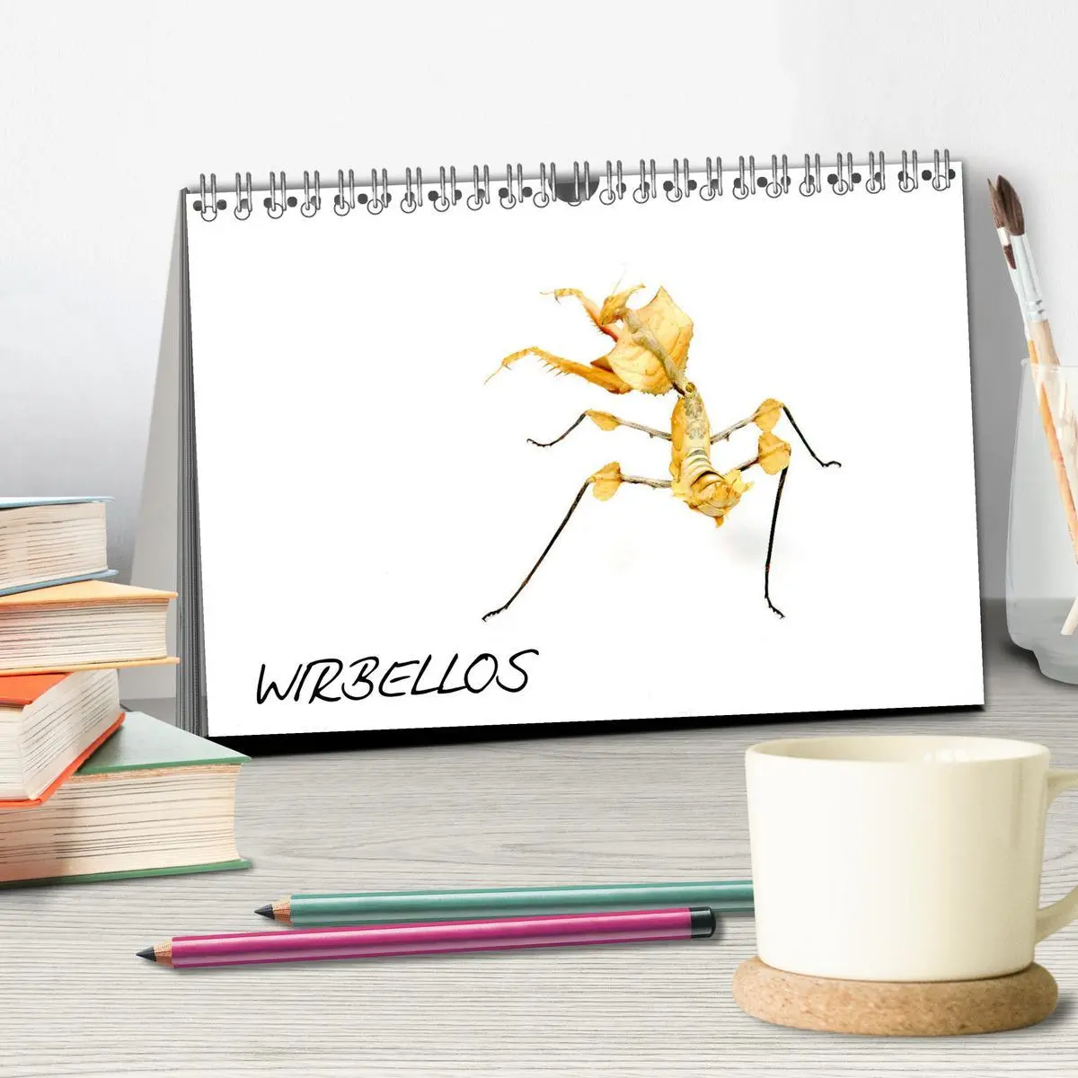 Bild: 9783457710463 | WIRBELLOS (Tischkalender 2026 DIN A5 quer), CALVENDO Monatskalender