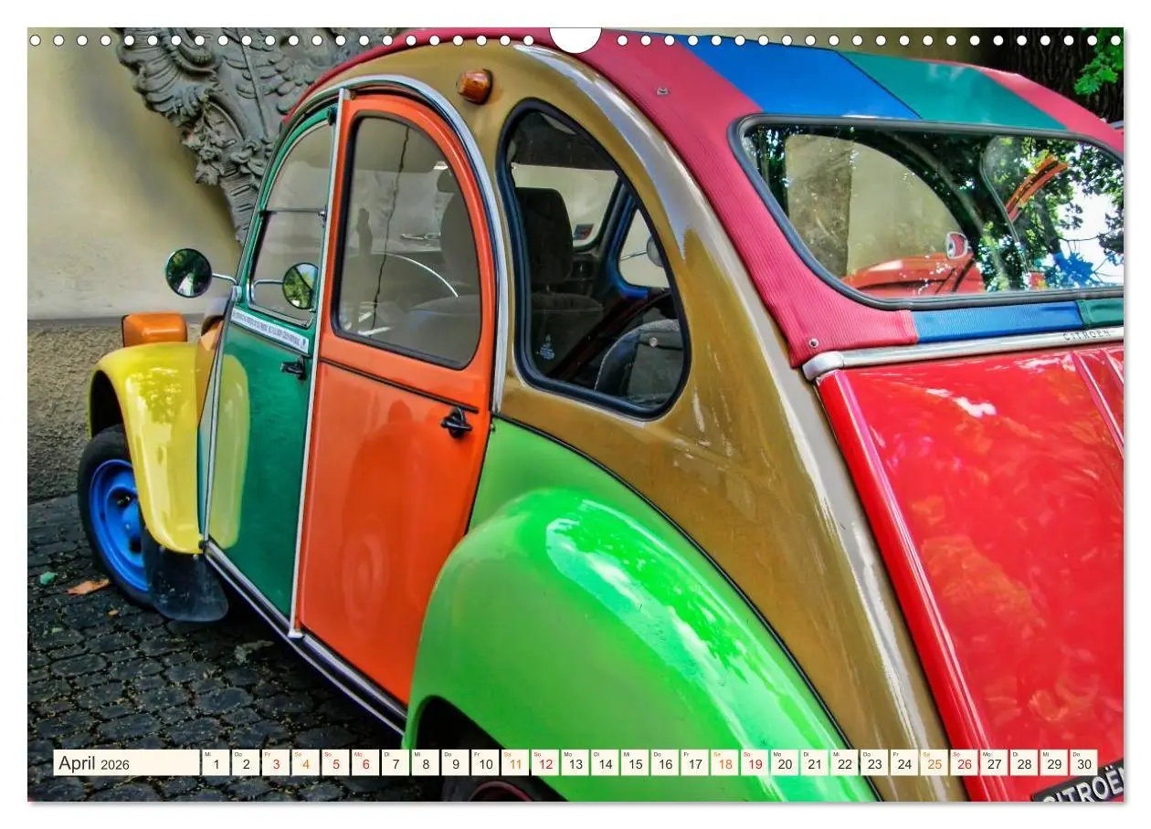 Bild: 9783457950463 | Citroën 2CV - geliebte Ente (Wandkalender 2026 DIN A3 quer),...