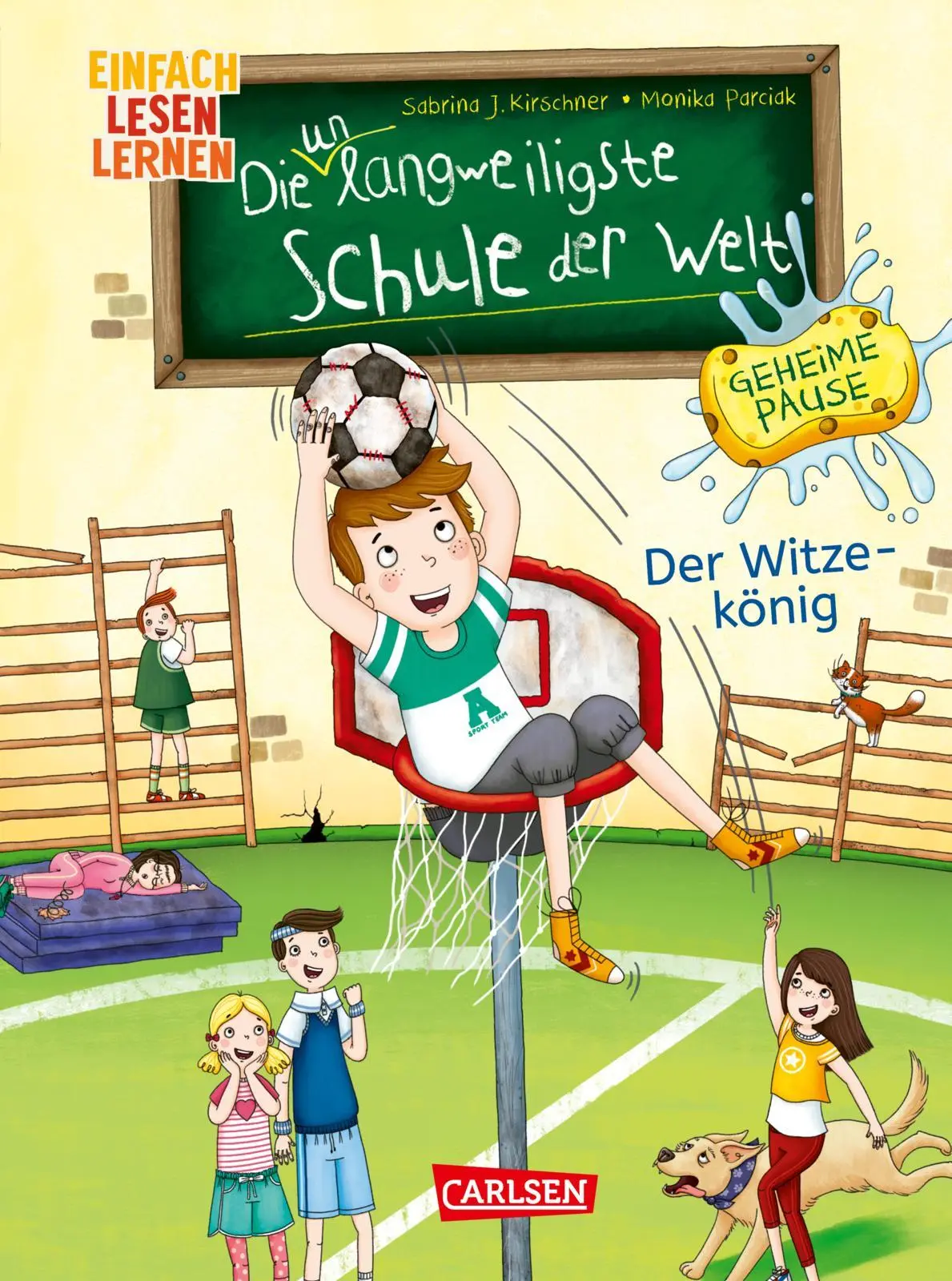 Cover: 9783551690463 | Die unlangweiligste Schule der Welt. Geheime Pause 2: Der Witze-König