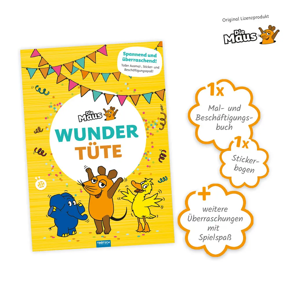 Bild: 4251901510563 | Trötsch Die Maus Wundertüte | Trötsch Verlag GmbH &amp; Co.KG | 81056
