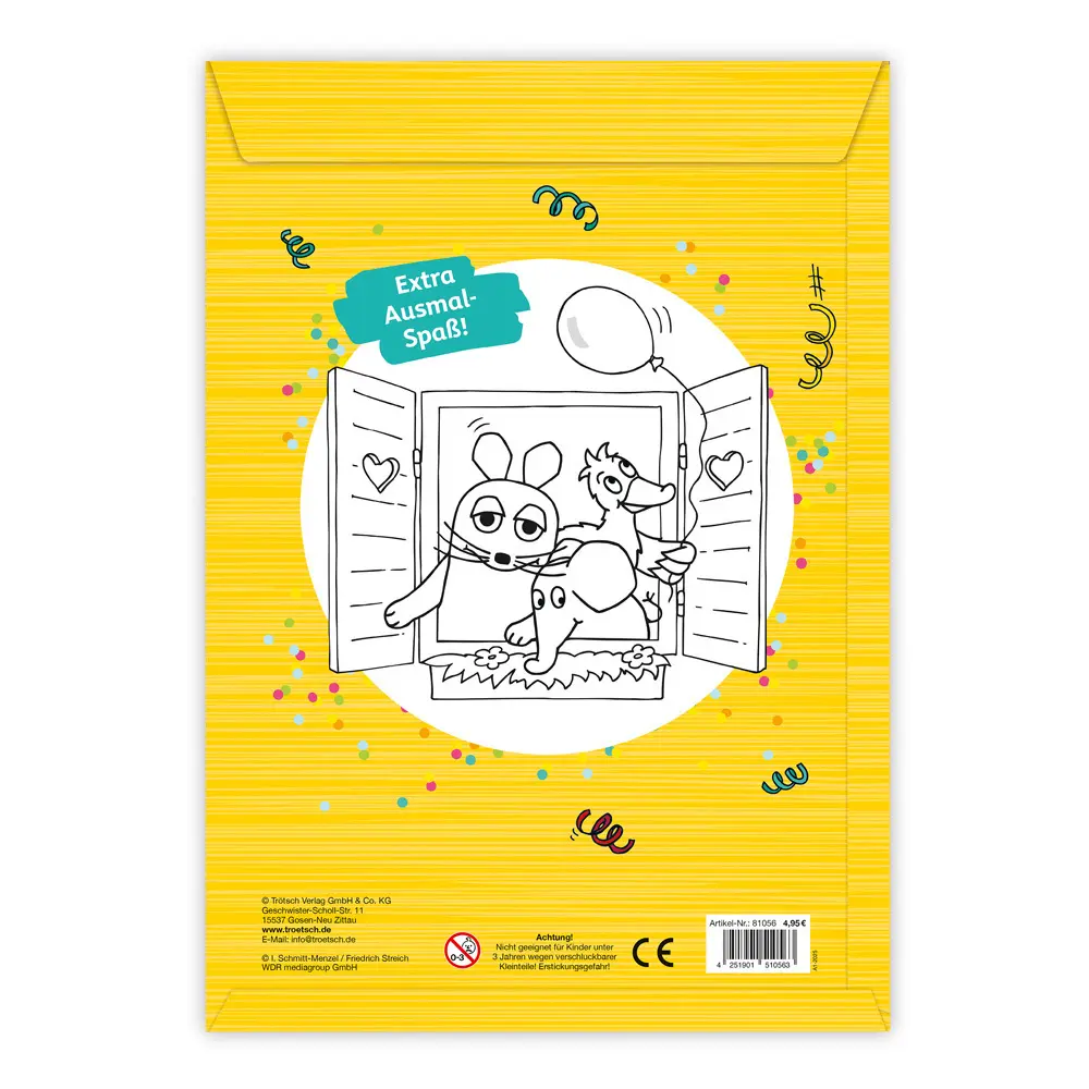 Bild: 4251901510563 | Trötsch Die Maus Wundertüte | Trötsch Verlag GmbH &amp; Co.KG | 81056