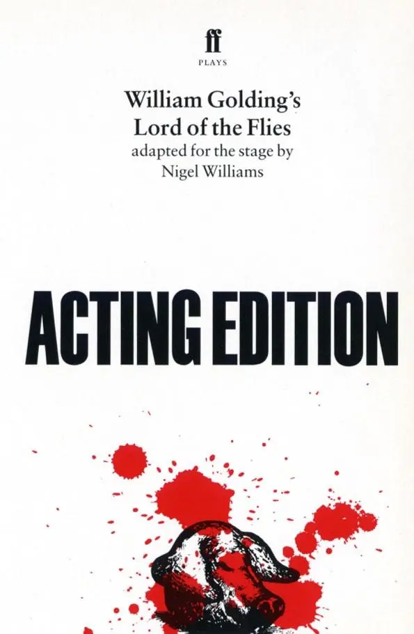 Cover: 9780571160563 | Lord of the Flies | adapted for the stage by Nigel Williams | Williams