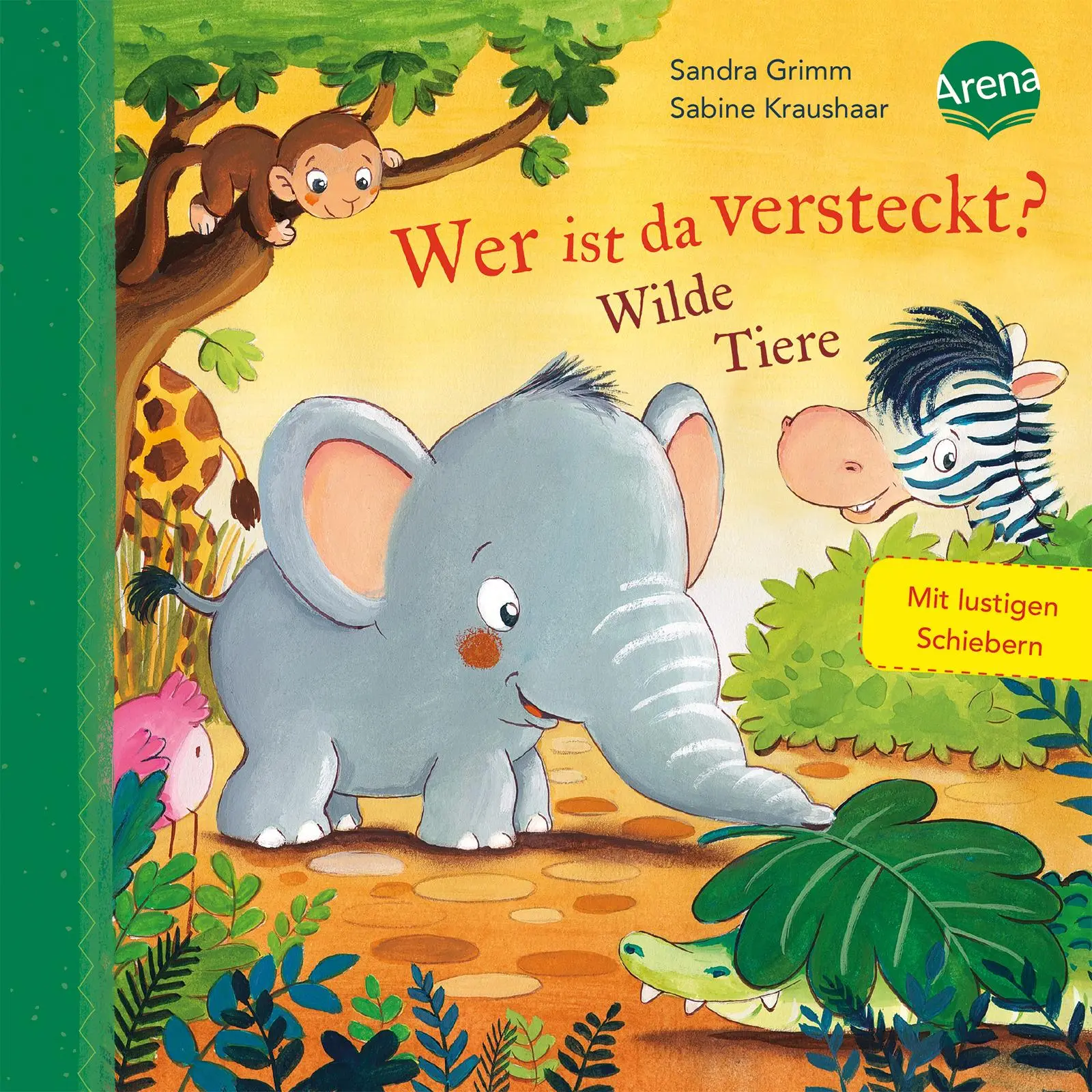 Cover: 9783401710563 | Wer ist da versteckt? Wilde Tiere | Sandra Grimm | Buch | 12 S. | 2020