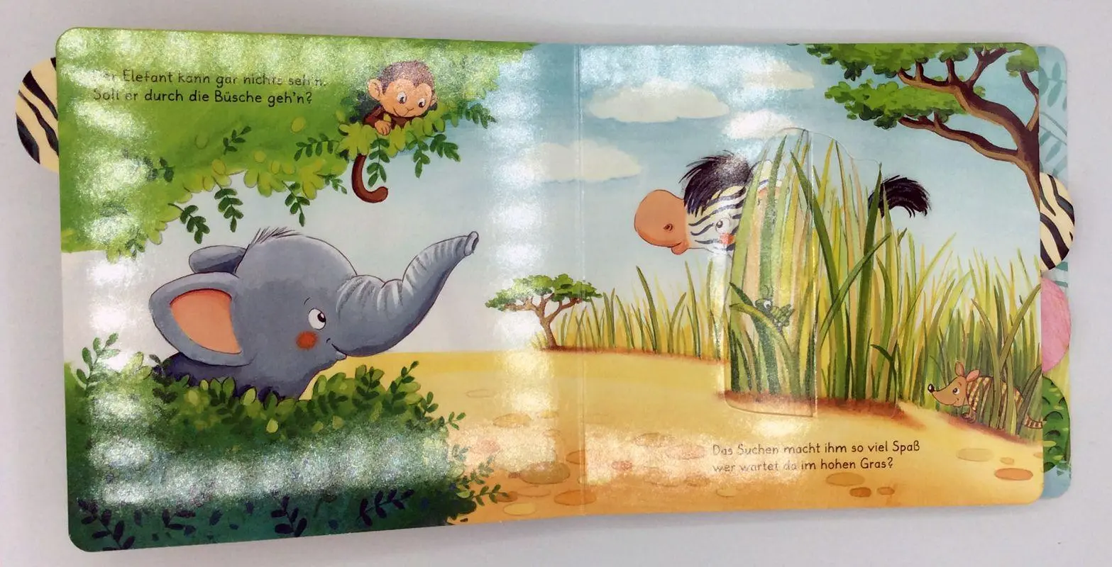 Bild: 9783401710563 | Wer ist da versteckt? Wilde Tiere | Sandra Grimm | Buch | 12 S. | 2020