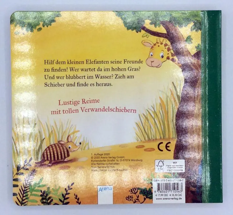 Bild: 9783401710563 | Wer ist da versteckt? Wilde Tiere | Sandra Grimm | Buch | 12 S. | 2020