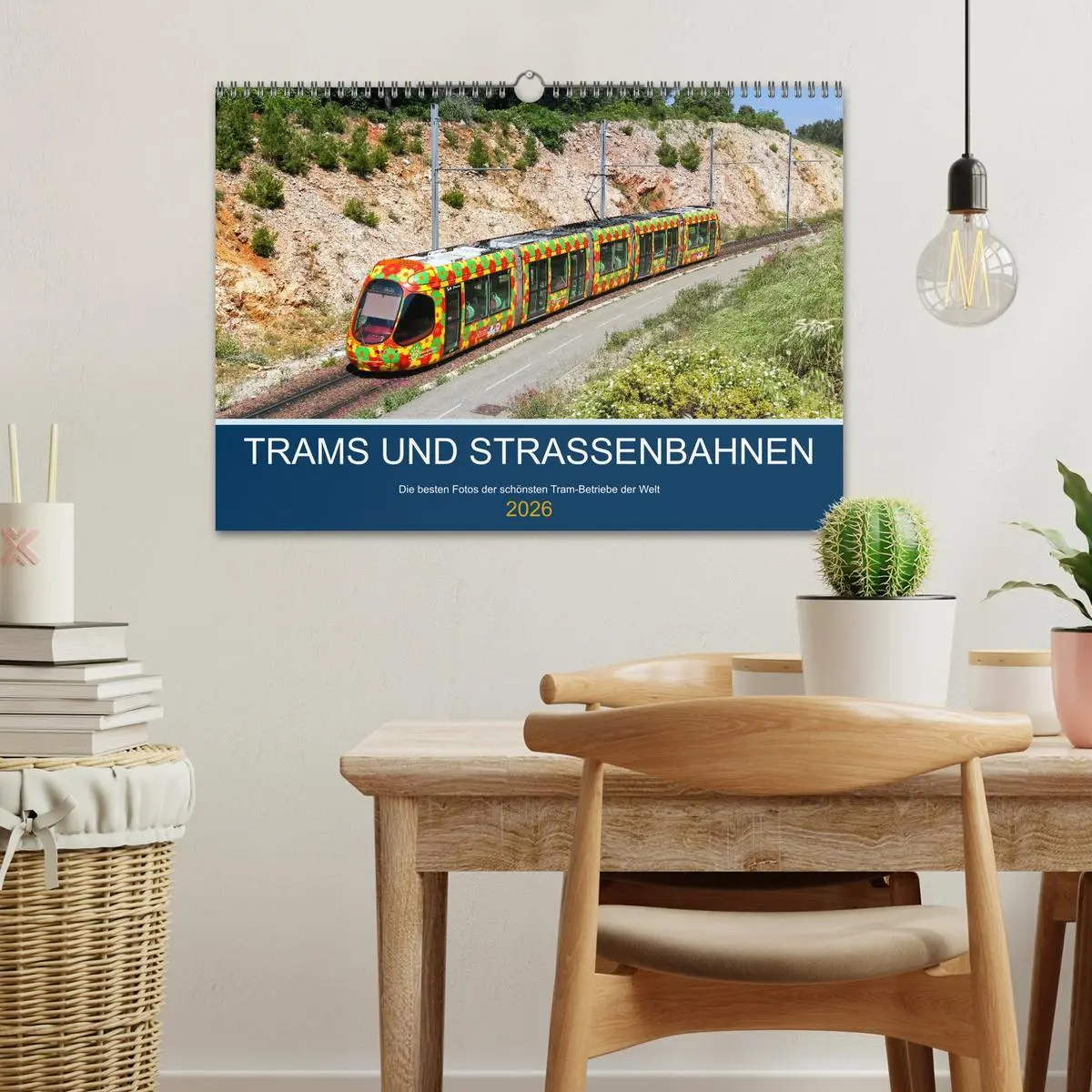 Bild: 9783457630563 | Trams und Straßenbahnen (Wandkalender 2026 DIN A3 quer), CALVENDO...