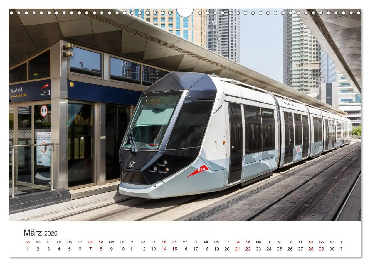 Bild: 9783457630563 | Trams und Straßenbahnen (Wandkalender 2026 DIN A3 quer), CALVENDO...