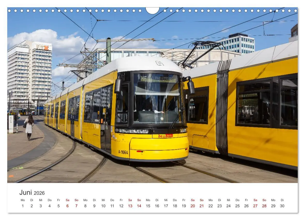 Bild: 9783457630563 | Trams und Straßenbahnen (Wandkalender 2026 DIN A3 quer), CALVENDO...
