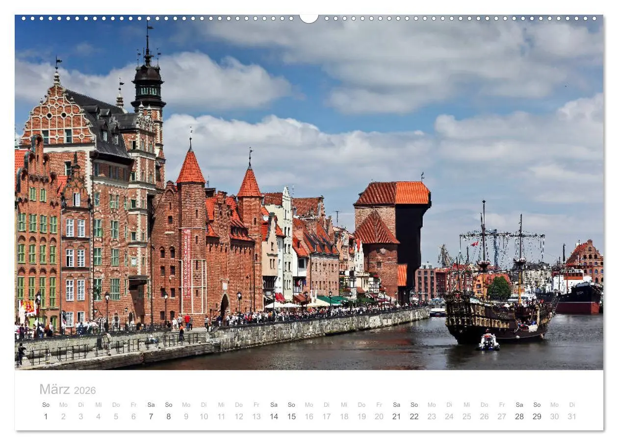 Bild: 9783457940563 | Hafenstädte der Ostsee (Wandkalender 2026 DIN A2 quer), CALVENDO...