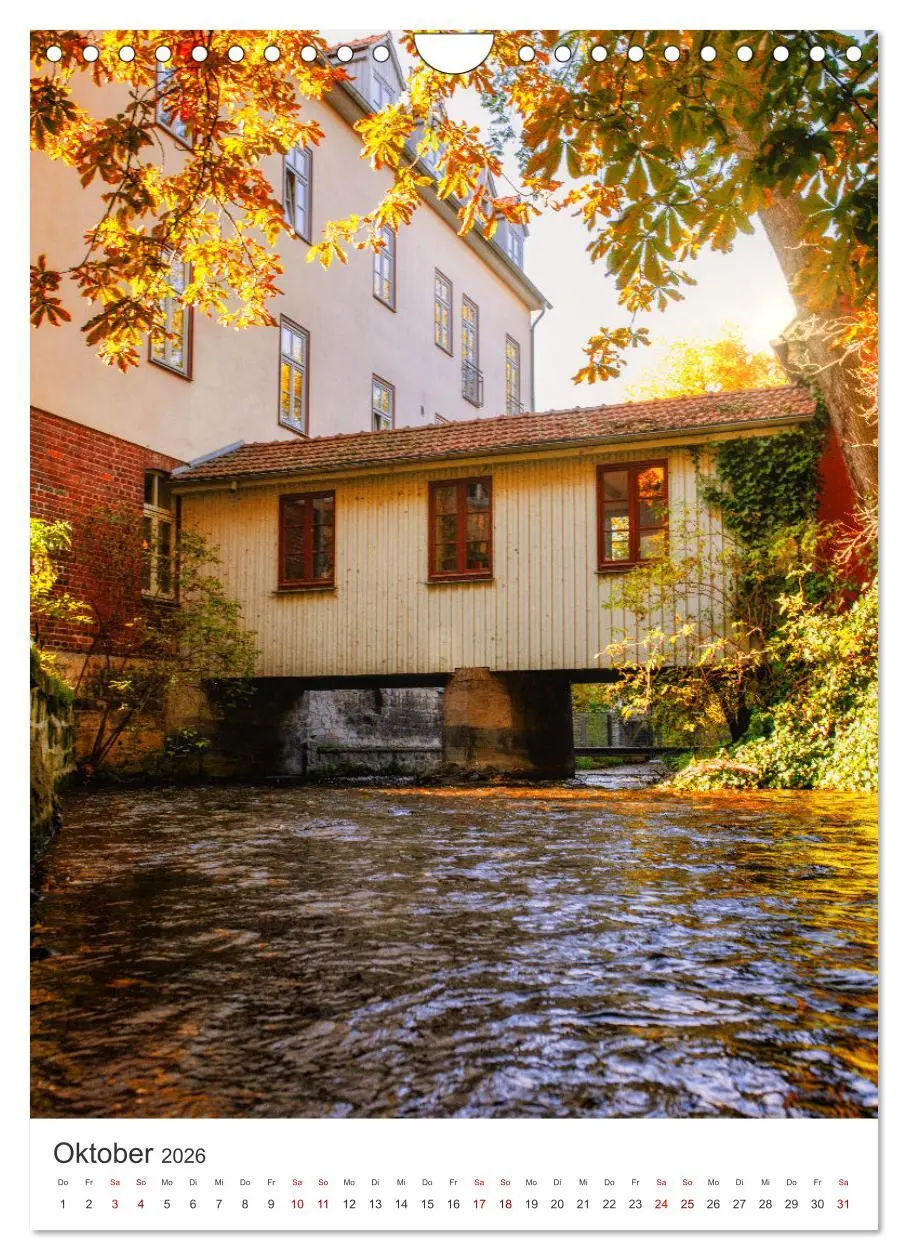 Bild: 9783516270563 | Erfurt - Die romantische Altstadt (Wandkalender 2026 DIN A4 hoch),...