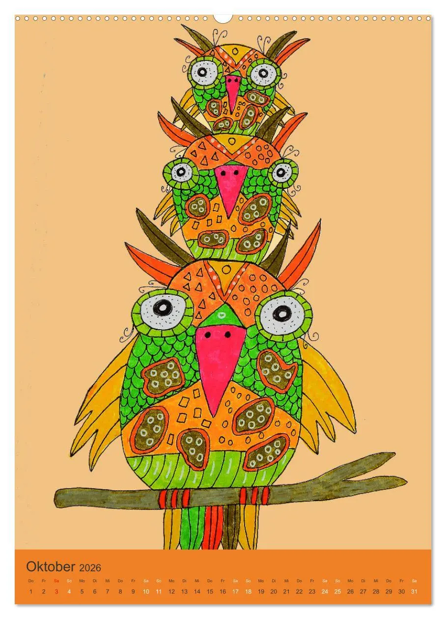 Bild: 9783516340563 | Doppelt oder dreifach (hochwertiger Premium Wandkalender 2026 DIN...