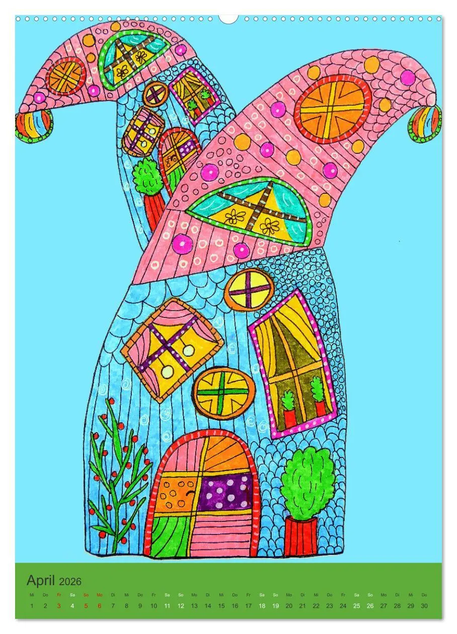 Bild: 9783516340563 | Doppelt oder dreifach (hochwertiger Premium Wandkalender 2026 DIN...