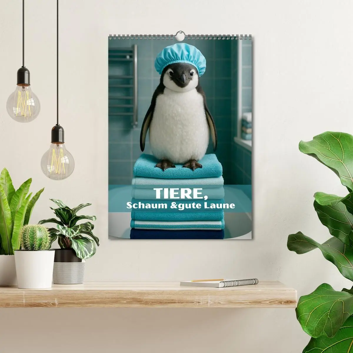 Bild: 9783516720563 | Tiere, Schaum und gute Laune (Wandkalender 2026 DIN A3 hoch),...