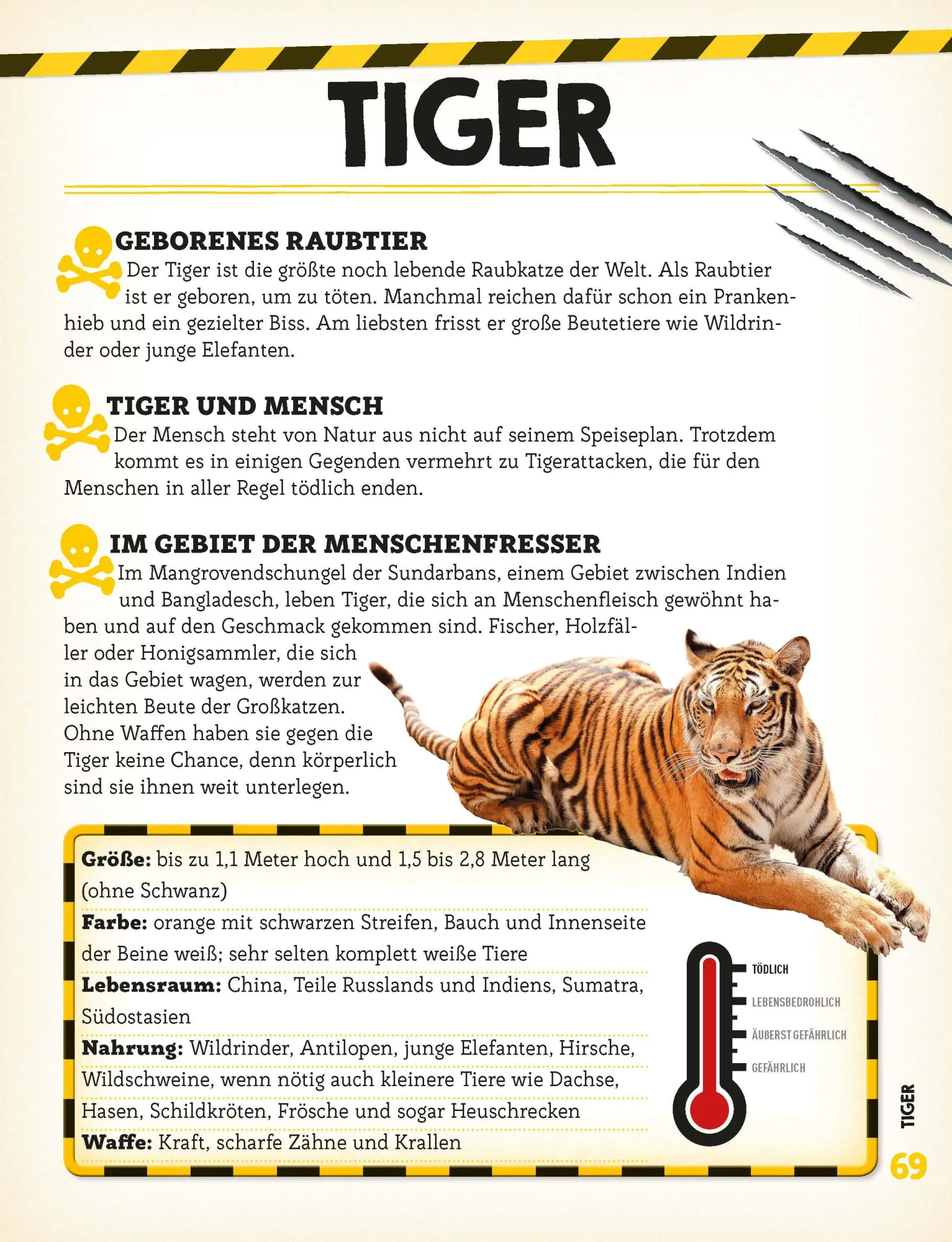 Bild: 9783790100563 | Bissig, giftig, tödlich! | Die gefährlichsten Tiere der Welt | Küntzel