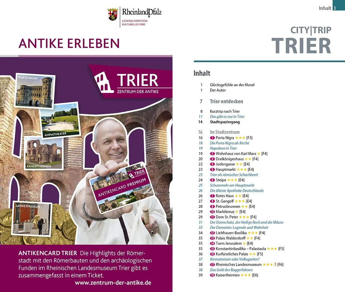 Bild: 9783831780563 | Reise Know-How CityTrip Trier | Joscha Remus | Taschenbuch | 144 S.