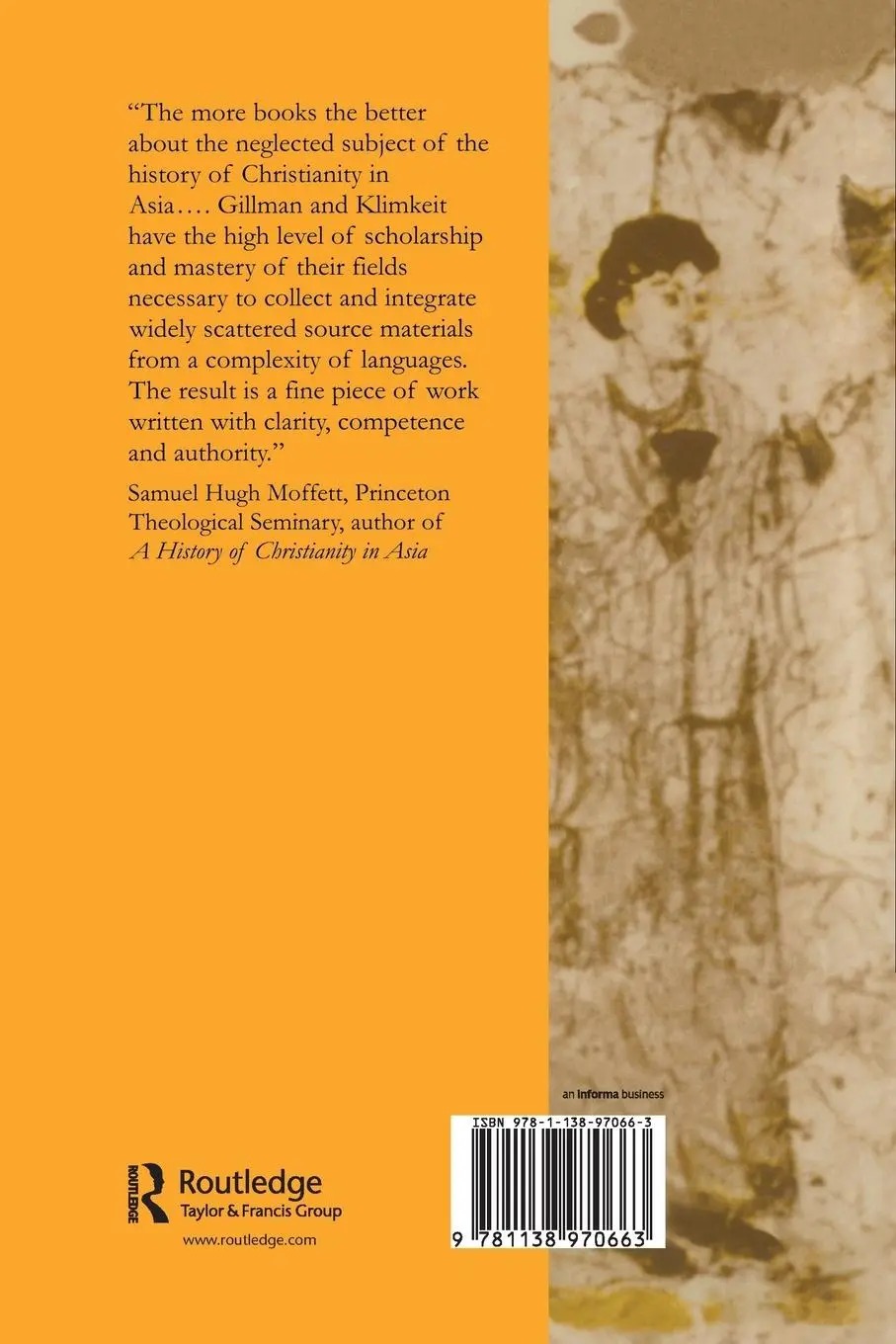 Rückseite: 9781138970663 | Christians in Asia before 1500 | Ian Gilman (u. a.) | Taschenbuch