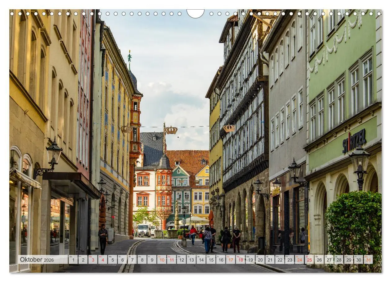 Bild: 9783457790663 | Coburg Impressionen (Wandkalender 2026 DIN A3 quer), CALVENDO...