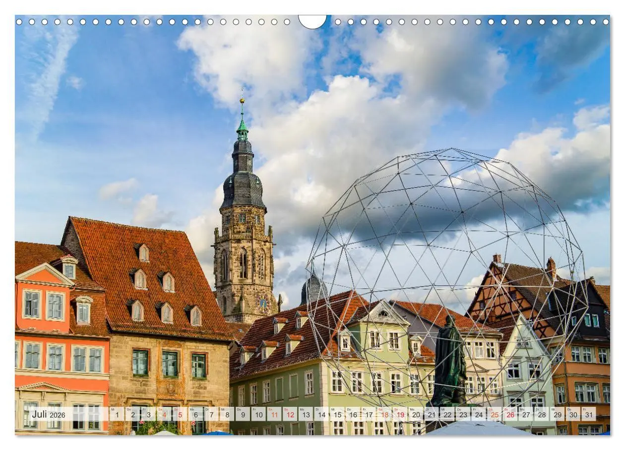 Bild: 9783457790663 | Coburg Impressionen (Wandkalender 2026 DIN A3 quer), CALVENDO...