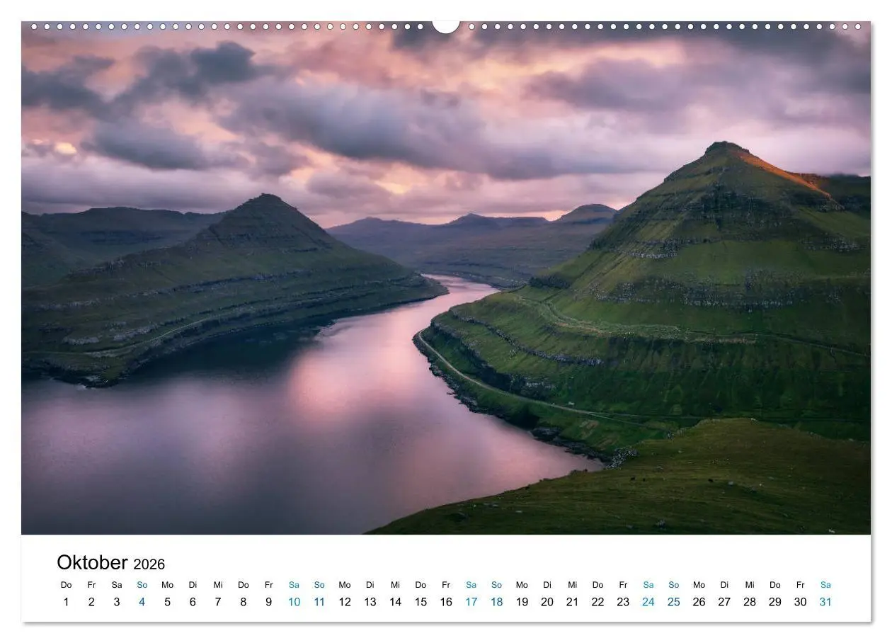 Bild: 9783457930663 | Färöer - Archipel im Nordmeer (Wandkalender 2026 DIN A2 quer),...