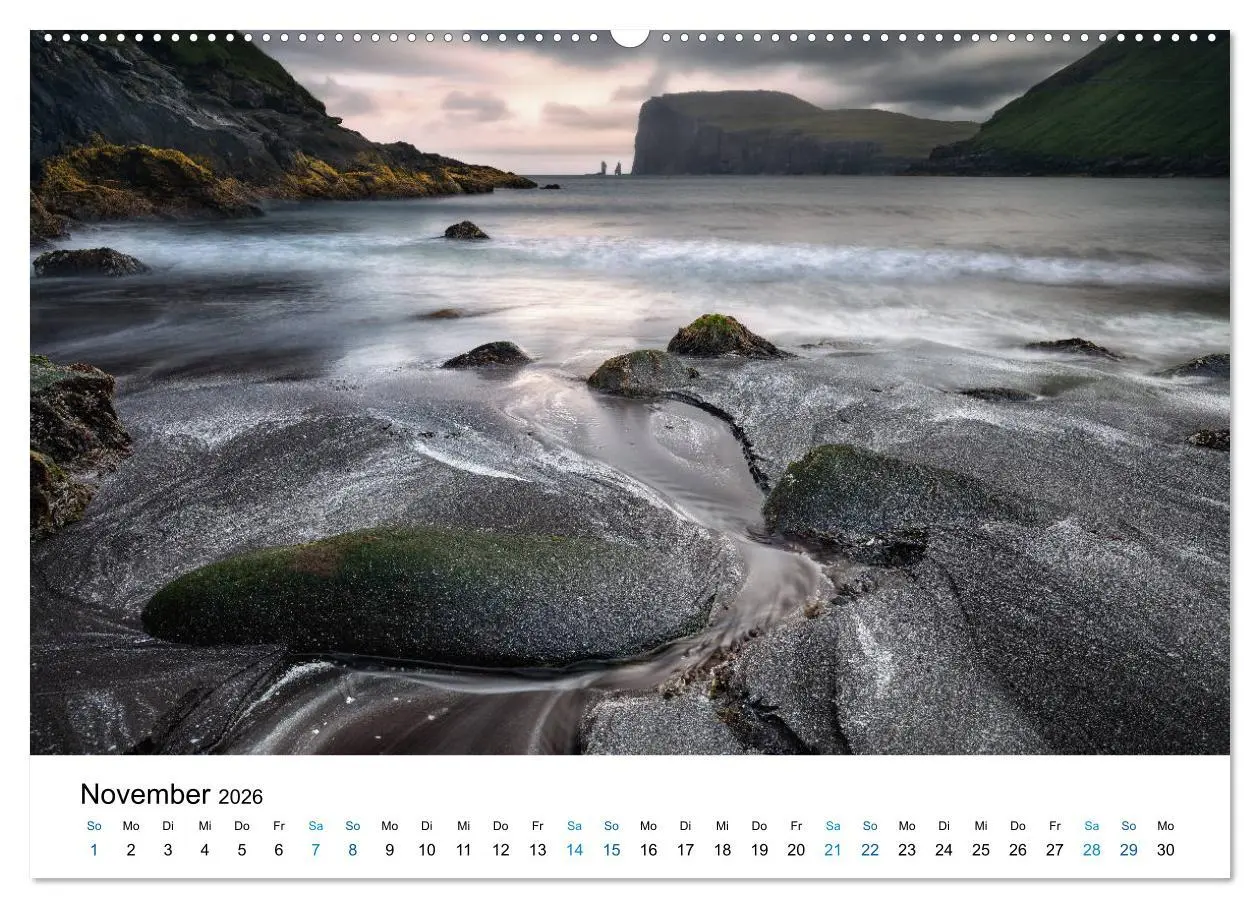 Bild: 9783457930663 | Färöer - Archipel im Nordmeer (Wandkalender 2026 DIN A2 quer),...