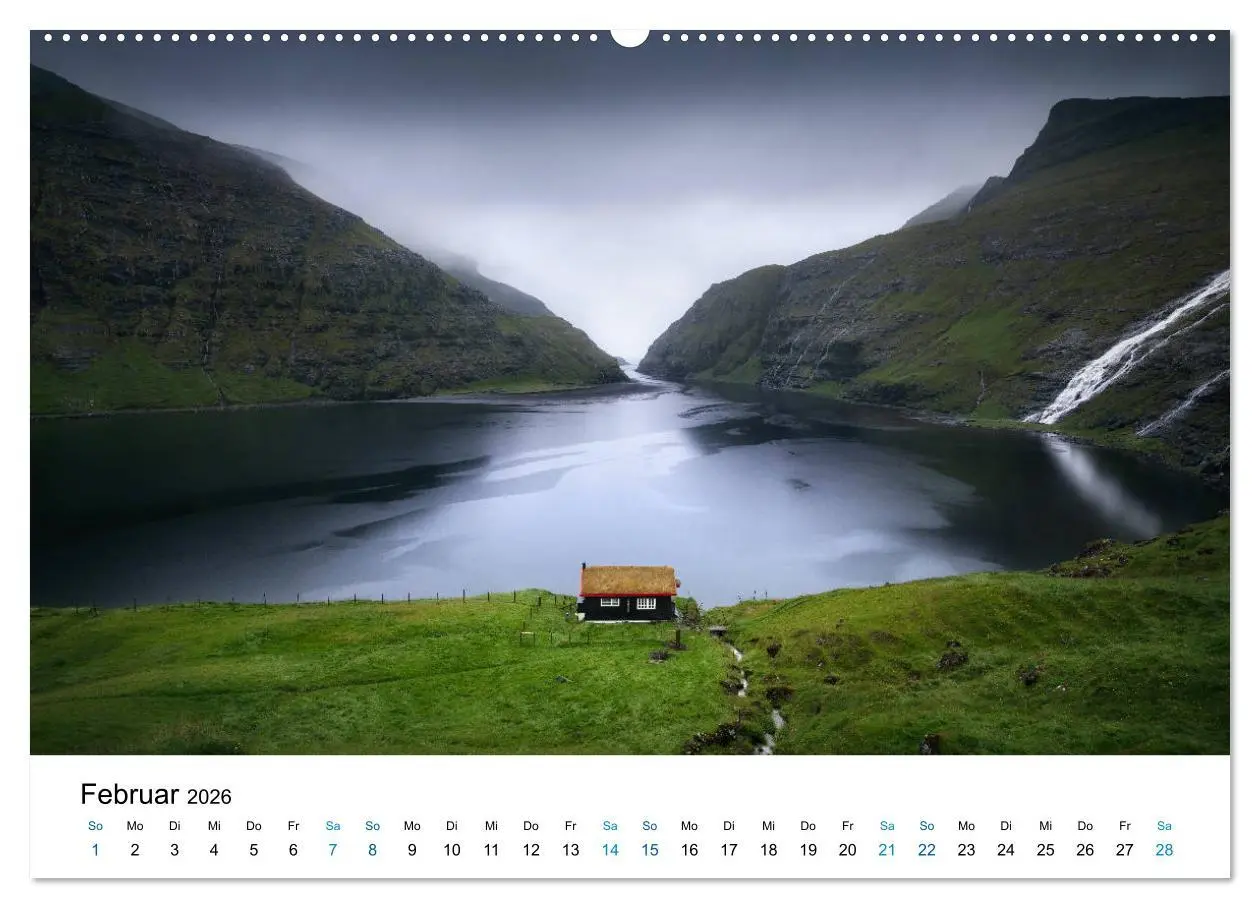 Bild: 9783457930663 | Färöer - Archipel im Nordmeer (Wandkalender 2026 DIN A2 quer),...