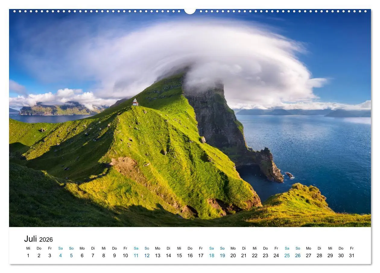 Bild: 9783457930663 | Färöer - Archipel im Nordmeer (Wandkalender 2026 DIN A2 quer),...
