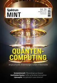 Cover: 9783690410663 | Spektrum MINT 4/2026 - Quantencomputing | Spektrum der Wissenschaft