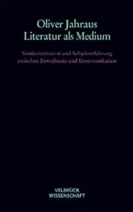 Cover: 9783934730663 | Literatur als Medium | Oliver Jahraus | Buch | 704 S. | Deutsch | 2003