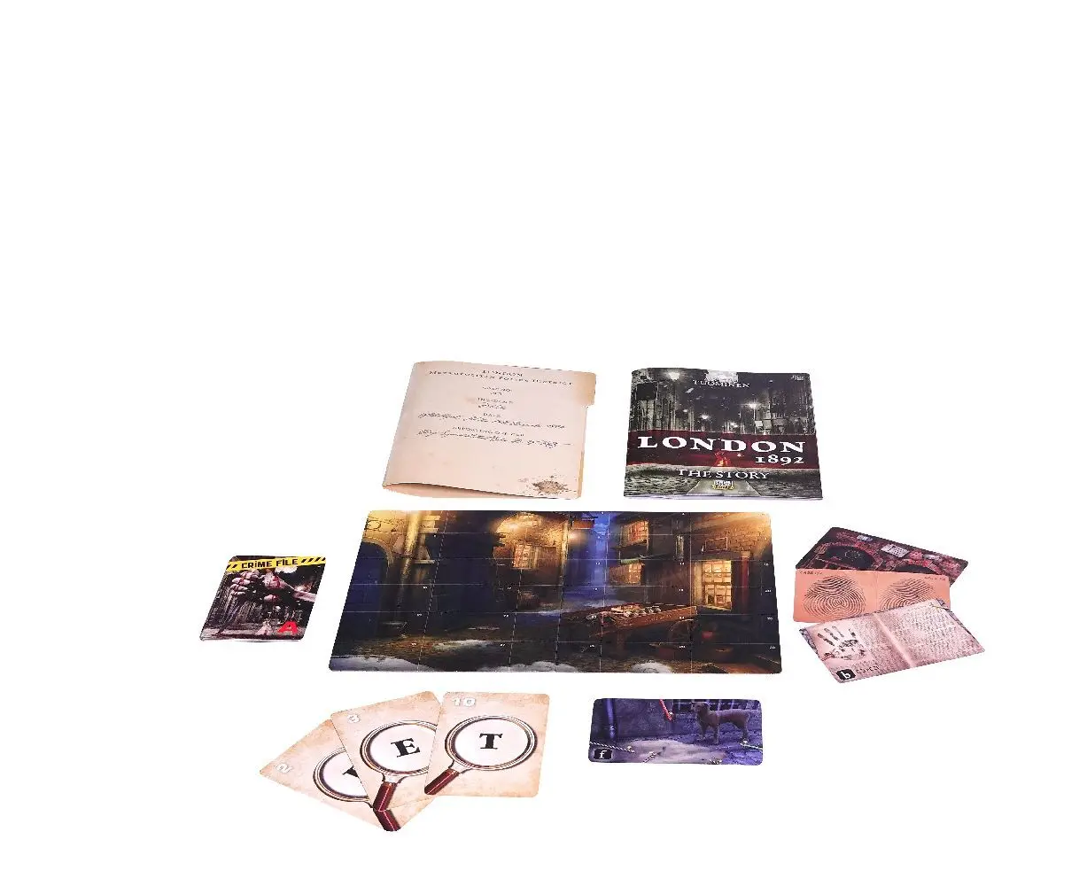 Bild: 9001890670763 | Crime Scene: London 1892 | Spiel | 6707 | Deutsch | 2023 | Piatnik