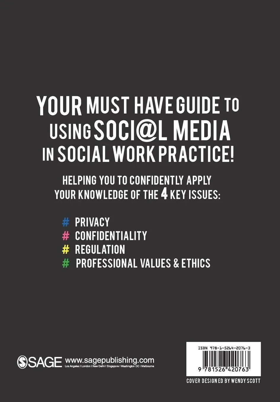 Rückseite: 9781526420763 | Social Media in Social Work Practice | Joanne Westwood | Taschenbuch