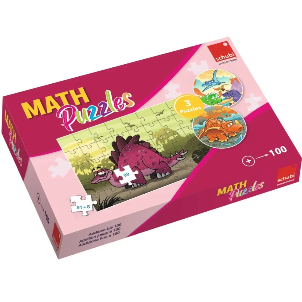 Cover: 9783039760763 | SCHUBI MathPuzzles | Addition bis 100 | Box | Deutsch | 2024
