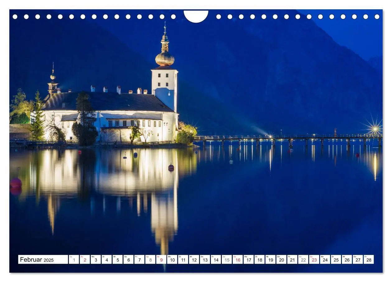Bild: 9783435210763 | Ein Frühling am Traunsee - Verträumte Ansichten (Wandkalender 2025...