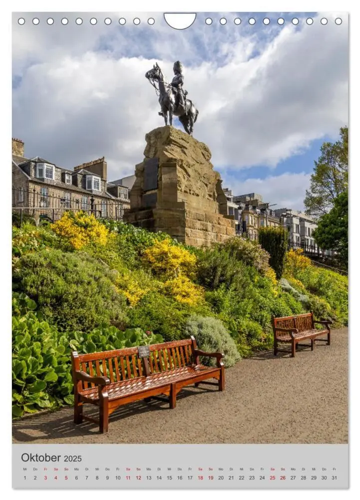 Bild: 9783435900763 | EDINBURGH Historisches Stadtherz (Wandkalender 2025 DIN A4 hoch),...