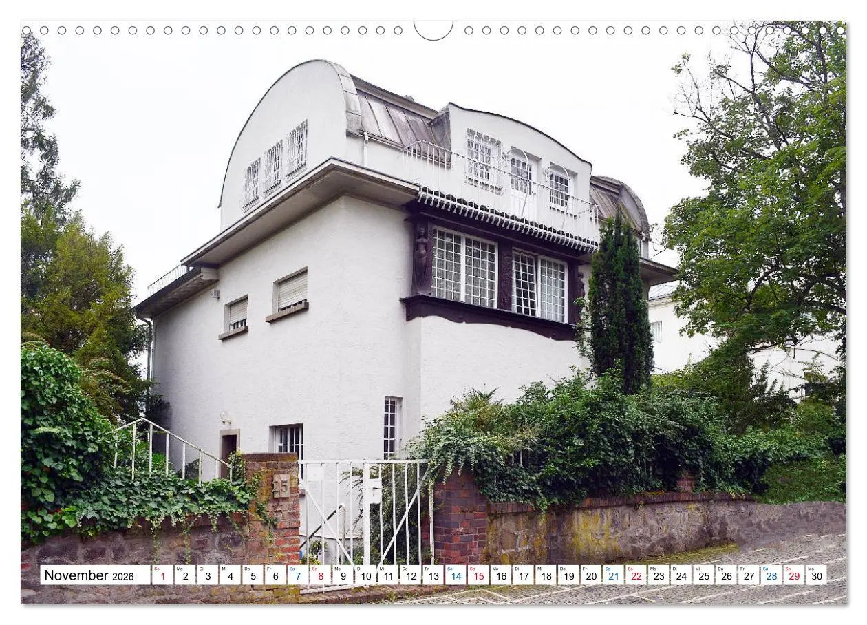 Bild: 9783457850763 | Jugendstil - Darmstadt (Wandkalender 2026 DIN A3 quer), CALVENDO...