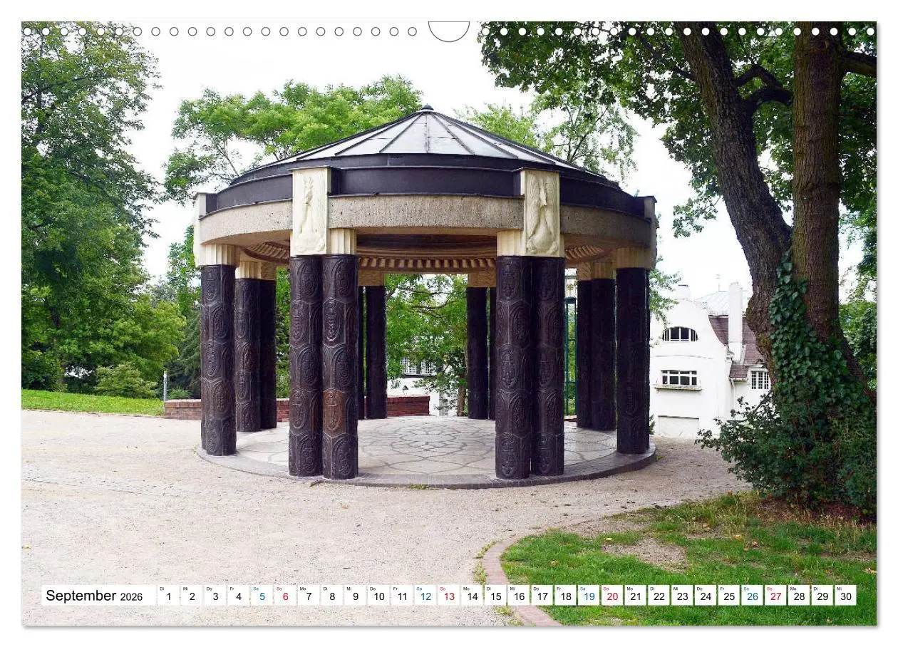 Bild: 9783457850763 | Jugendstil - Darmstadt (Wandkalender 2026 DIN A3 quer), CALVENDO...