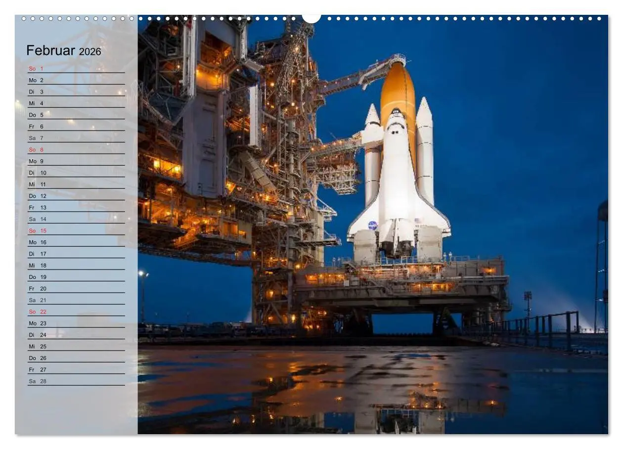 Bild: 9783516010763 | Missionen im Weltall (hochwertiger Premium Wandkalender 2026 DIN A2...