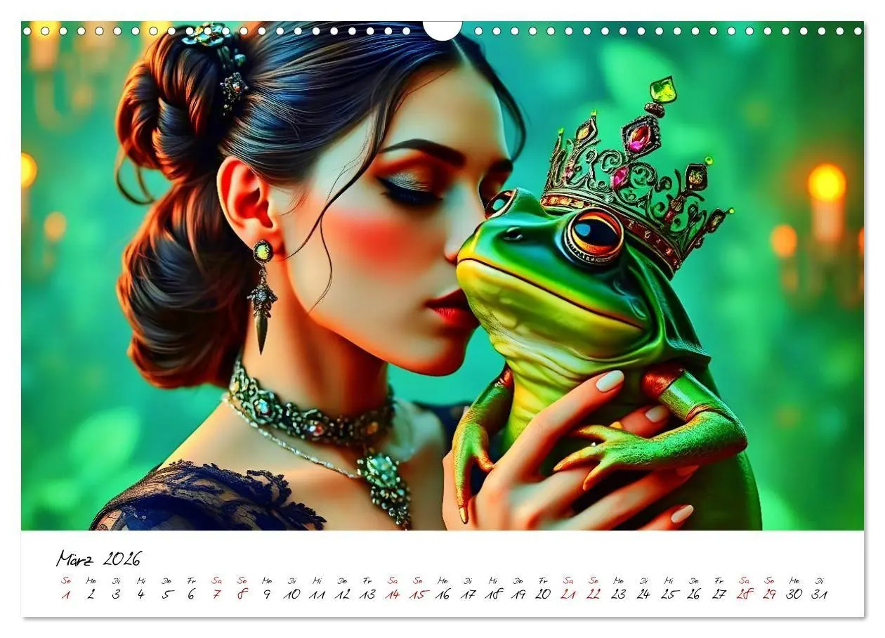 Bild: 9783516700763 | Dunkle Märchenwelten (Wandkalender 2026 DIN A3 quer), CALVENDO...