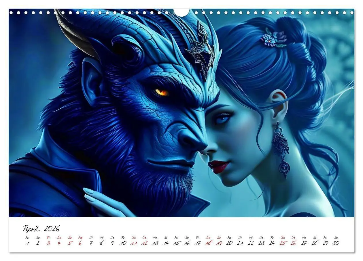 Bild: 9783516700763 | Dunkle Märchenwelten (Wandkalender 2026 DIN A3 quer), CALVENDO...