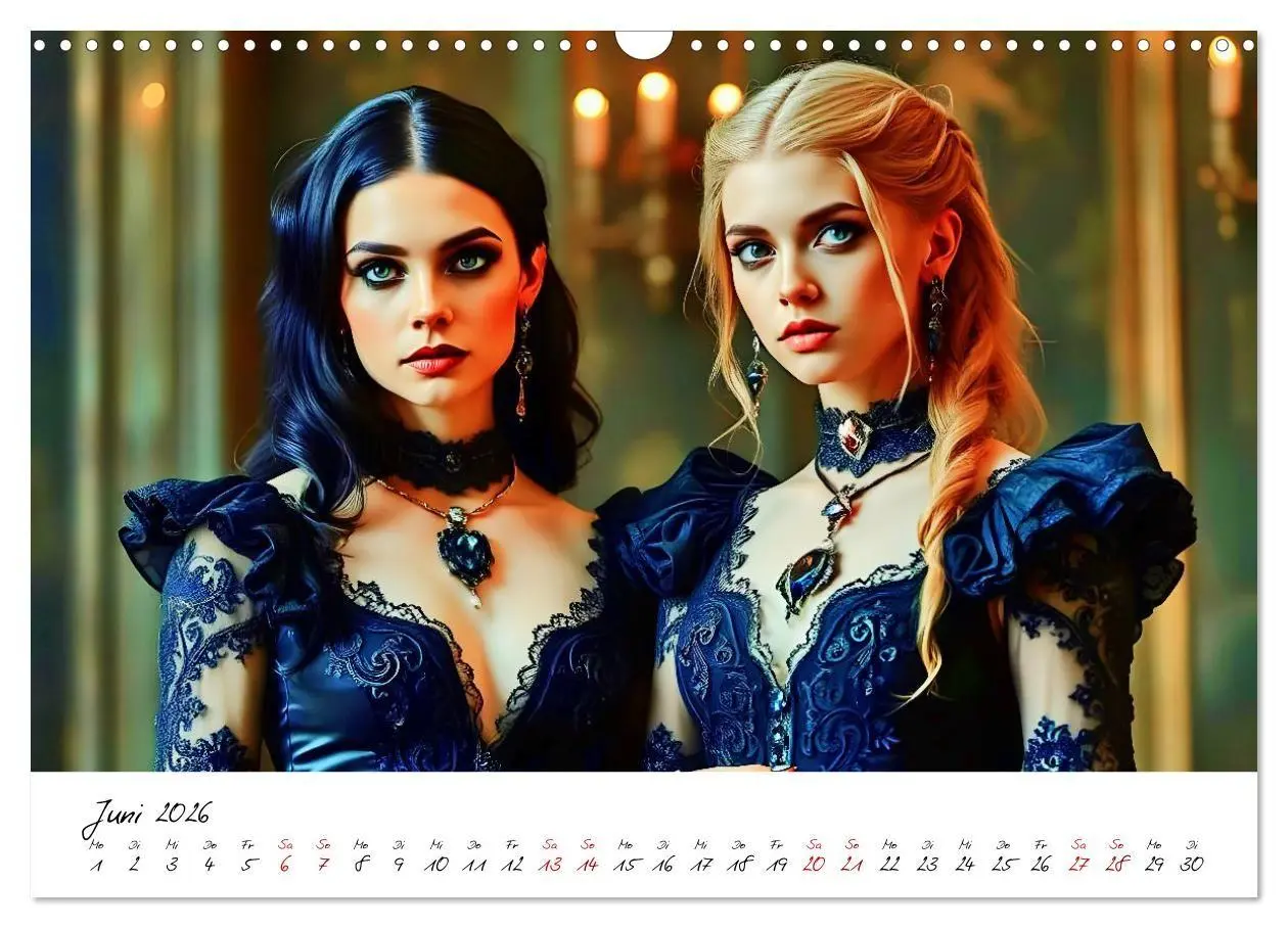 Bild: 9783516700763 | Dunkle Märchenwelten (Wandkalender 2026 DIN A3 quer), CALVENDO...