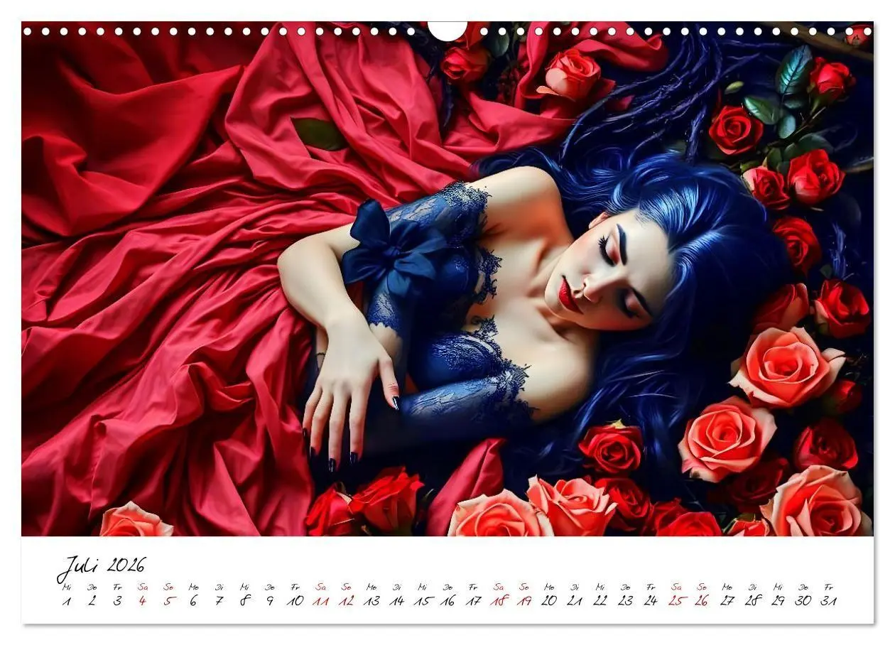 Bild: 9783516700763 | Dunkle Märchenwelten (Wandkalender 2026 DIN A3 quer), CALVENDO...