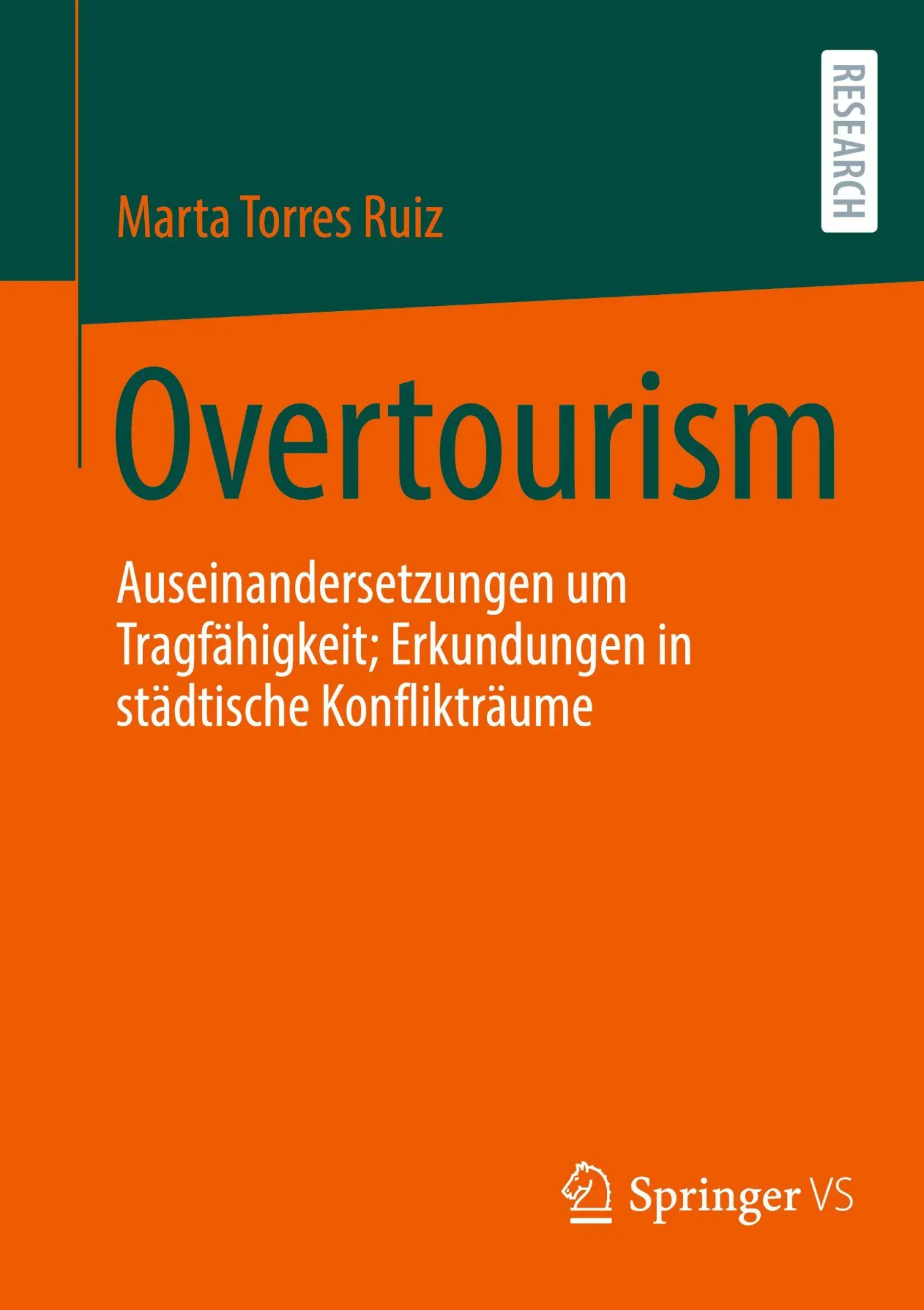 Cover: 9783658510763 | Overtourism | Marta Torres Ruiz | Taschenbuch | xi | Deutsch | 2026