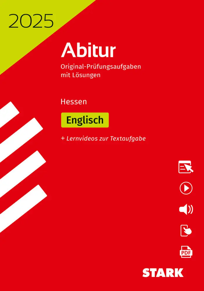 Cover: 9783849060763 | STARK Abiturprüfung Hessen 2025 - Englisch GK/LK, m. 1 Buch, m. 1...