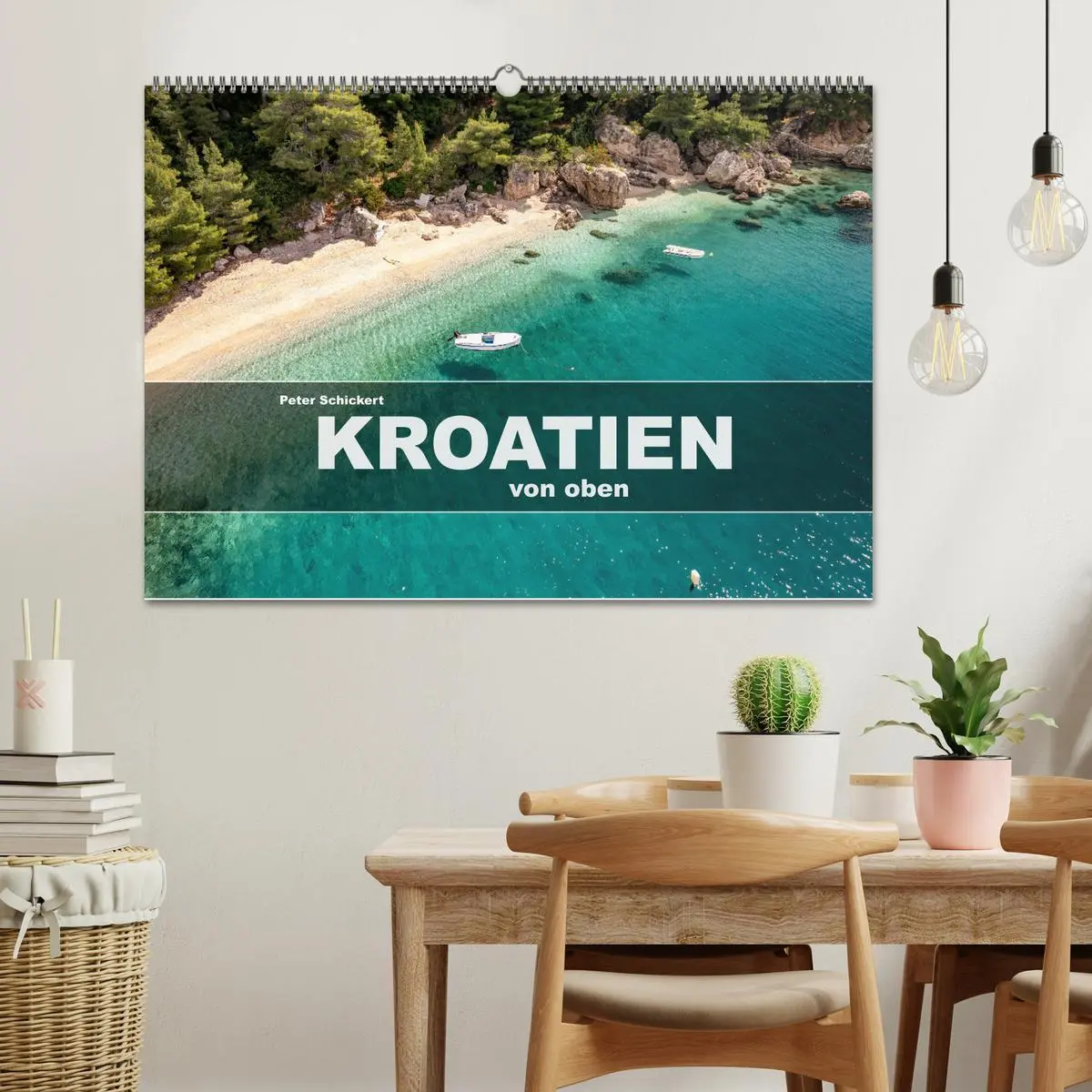 Bild: 9783457390863 | Kroatien von oben (Wandkalender 2026 DIN A2 quer), CALVENDO...
